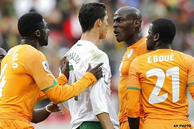 Portugal hold Ivory Coast to 0-0 draw