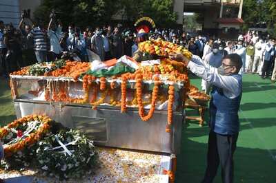 Former Assam CM Tarun Gogoi Cremated With Full State Honours in Guwahati