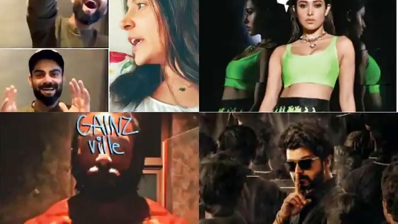 Anushka Sharma Calls Virat Kohli 'A Liar' on IG Live, Nushrat Bharucha Gets Propositioned on Twitter