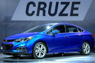 Photos: The all-new Chevrolet Cruze unveiled