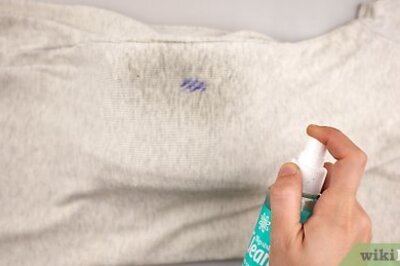 How to Remove a Ballpoint Pen Stain