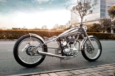 This Modified Royal Enfield Bullet 500 Inspired by Luxury Timepieces Belongs in a Museum
