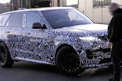 2023 Range Rover Sport Spotted Up Close in Minimum Camouflage: See Pics Here