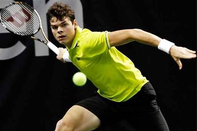 Raonic tops Harrison to advance to SAP Open final