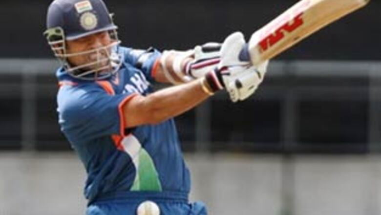 3rd ODI: Sachin stars in India's 58-run win | Scorecard