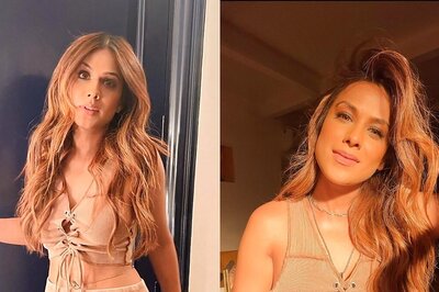 Sexy! Nia Sharma Goes Bold In A Nude Cut-Out Dress; See Viral Photos