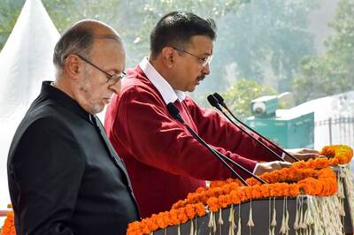 Kejriwal Takes Oath as Delhi CM Again, Seeks PM's Blessings After Countering BJP on 'Freebies' Jibe