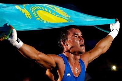 Sapiyev pummels his way to gold in boxing