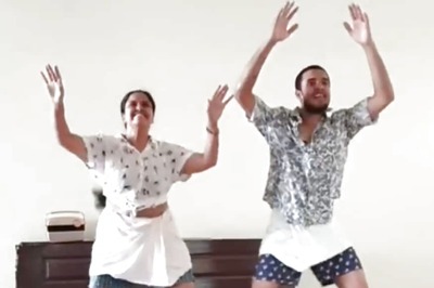 Actress Pragathi Wins Hearts With Her Lungi Performance