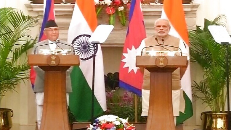 No 'misunderstandings' now, Modi and Nepal PM Oli talk it out