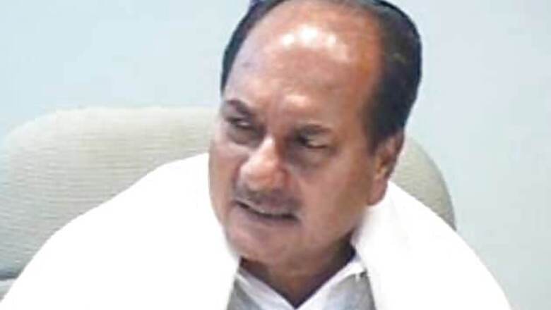 RSS working behind BJP's poll process, claims AK Antony