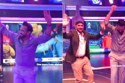 WATCH: Irfan, Harbhajan Rock the Floor with Dance Moves to Celebrate Afghanistan's Win