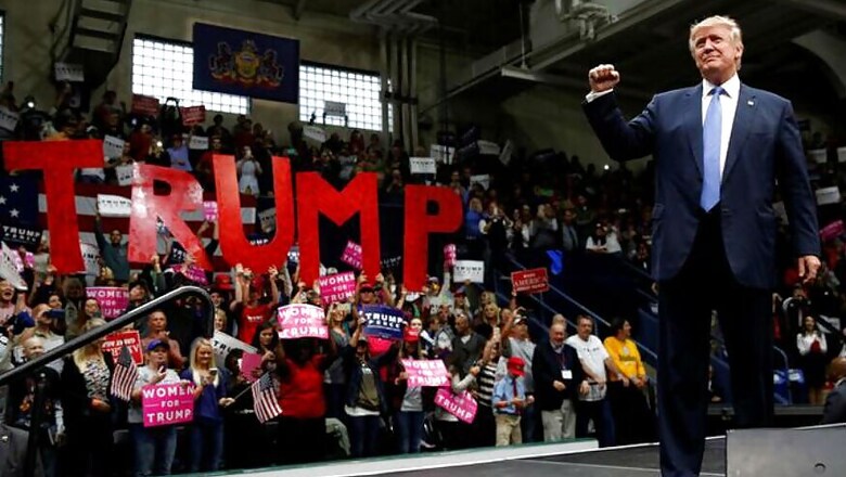 Trump Gains on Clinton, Poll Shows 'Rigged' Message Resonates