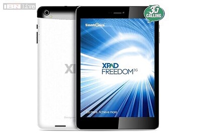 Simmtronics launches Android-based 3G tablet XPad Freedom at Rs 13,999