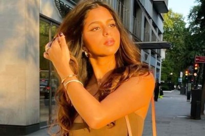 Suhana Khan Strikes a 'Golden' Pose in New Insta Post, Shanaya Kapoor Reacts