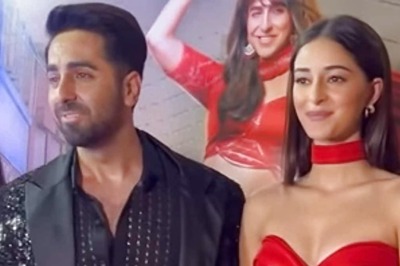 Ayushmann Khurrana, Ananya Panday Look Stylish At Dream Girl 2 Success Party; Watch