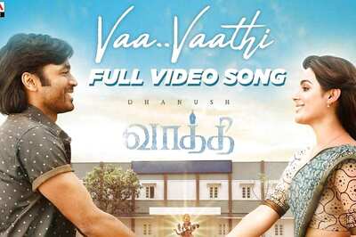 Full Video Of Dhanush's Vaa Vaathi Song Out, Watch It Here