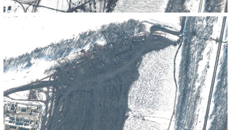 Russian Troops, Military Equipment Deployed Near Ukrainian Border, Show New Satellite Images