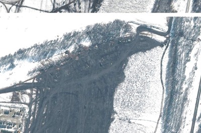 Russian Troops, Military Equipment Deployed Near Ukrainian Border, Show New Satellite Images