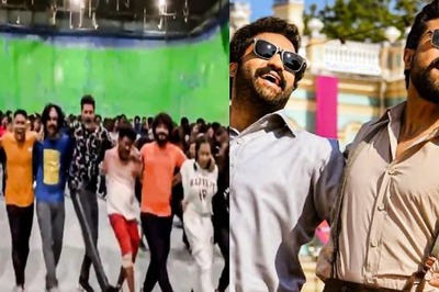 RC 15 Team, Prabhu Deva Welcome Ram Charan on Film’s Sets With Naatu Naatu Dance; Watch Video