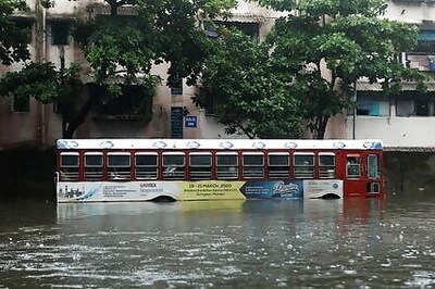 Heavy rain batters Mumbai disrupting rail and road traffic