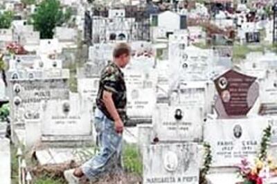 It's crowded six feet under!