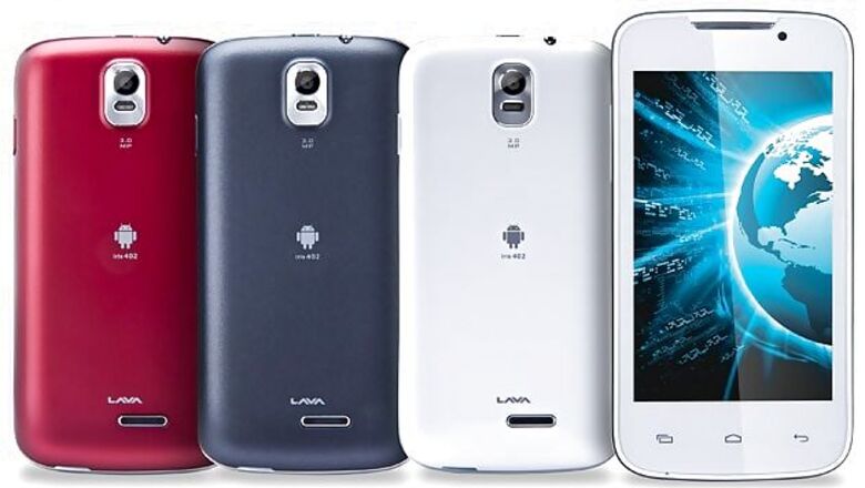 Lava 3G 356, 3G 402 smartphones launched at Rs 4,499 and Rs 5,499