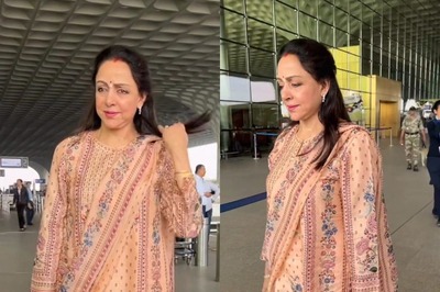 Hema Malini Spotted At The Airport Ahead Of Her Performance On Ram Mandir Inauguration Day