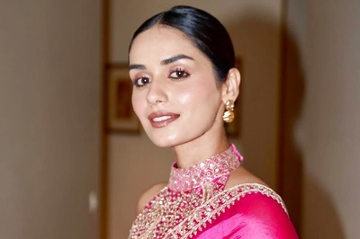 Slay Like Manushi Chillar In Silver-Grey Sequinned Saree