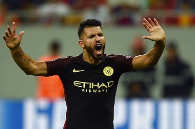 Sergio Aguero to Miss Manchester Derby After Three-Game Ban