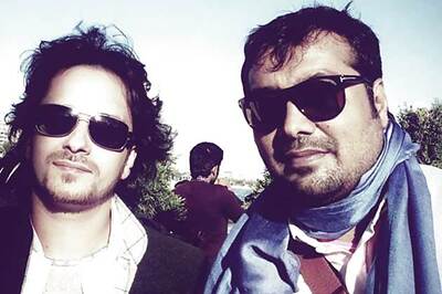 Snapshot: Anurag Kashyap hangs out with Raghav Sachar