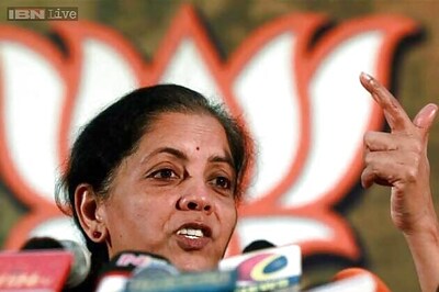 BJP nominates Sitharaman for RS from Andhra Pradesh