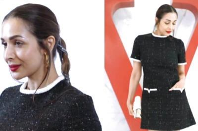 Malaika Arora Channels K-pop Glam In Stunning Black Shimmery Dress