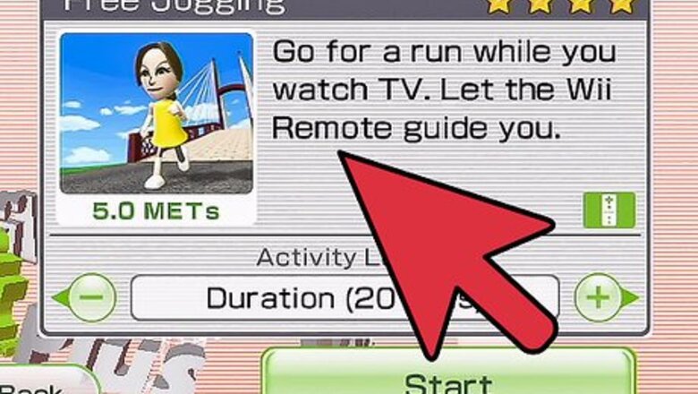 How to Jog on Wii Fit