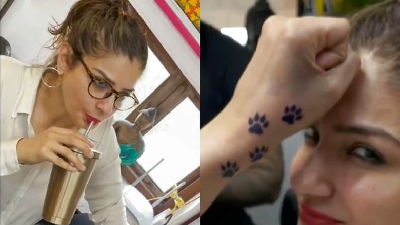 Raveena Tandon Gets Inked for 'All Four-Legged Magnificent Creatures', Watch Video