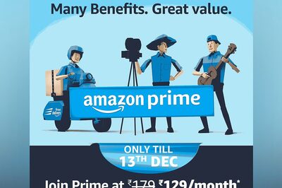 Hurry! Amazon Prime Membership is available for 129/month instead of 179/month till 13th December