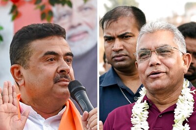 Knives Out? All Eyes on Dilip Ghosh vs Suvendu Adhikari in Bengal BJP's First Post-Results Meet Today