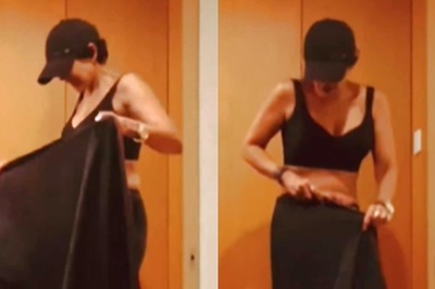 Mandira Bedi Styles Her Short Hair for a Perfect Saree Look Using a Baseball Cap, Watch Video