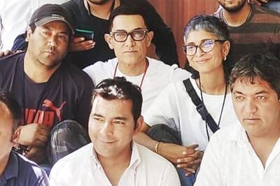Aamir Khan and Kiran Rao Are All Smiles in New Photo from Laal Singh Chaddha Sets