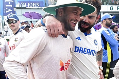 'End of an Era': Virat Kohli Gifts His Bat to Shakib Al Hasan in Heartwarming Gesture Amidst News of Imminent Retirement