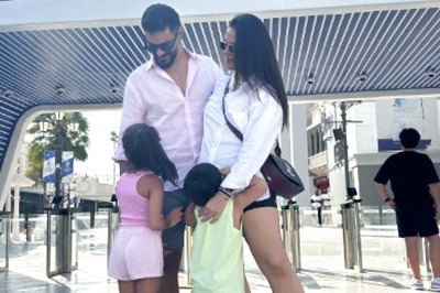 Nothing Just Neha Dhupia Enjoying Her Dubai Vacation With Hubby Angad And Kids