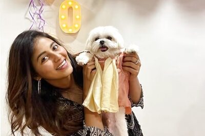 Actress Anjali Celebrates Her Furry Friend Polo's Birthday; See Pics
