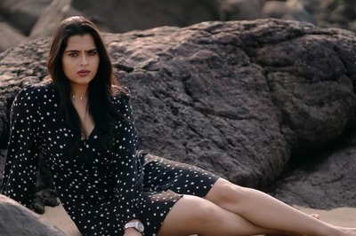 Actress Kavya Kalyanram Looks Effortlessly Chic In Black Mini Dress