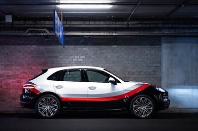 Porsche Macan Turbo With Performance Package Gets New Livery Paint