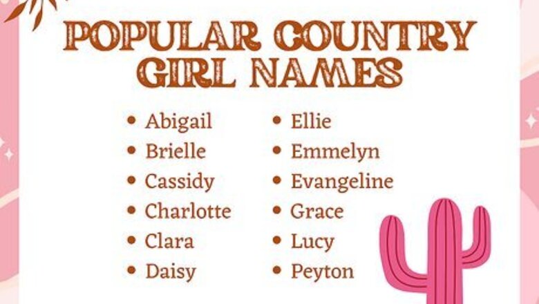 Popular, Old-Fashioned & Unique Country Names for Girls
