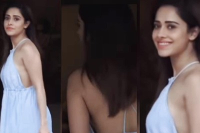 Nushrratt Bharuccha Suffers Oops Moment in Backless Dress; Users Slam Paparazzi For Zooming In