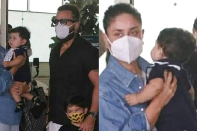 Kareena Kapoor, Saif Ali Khan Undergo Mandatory CISF Security Check Along With Taimur and Jehangir's Nannies