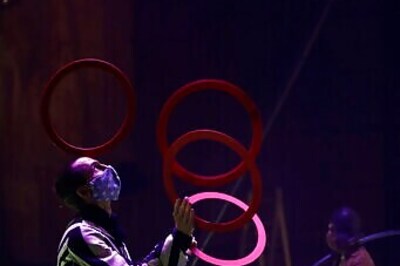 AP Photos: Sidelined Czech Performers Serve Take-out Culture