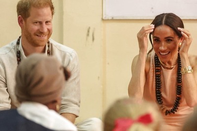 Prince Harry, Meghan Markle Visit Nigeria, Meet Wounded Soldiers, School Students