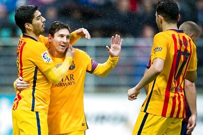 La Liga: Messi's brace helps Barcelona rout Eibar, Atletico, Bilbao win too